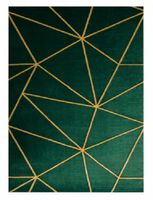 Kusový koberec Emerald 1013 green and gold 180x270 cm