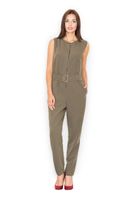 Figl női jumpsuit M488 Olive