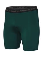 Hummel Sportske gaće  tamo siva / kraljevski zelena / crna