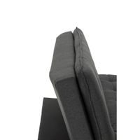 MID.YOU ROZKLADACIA POHOVKA, textil, tmavosivá