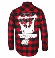 muška košulja DIAMOND x OZZY OSBOURNE - Dark Idol - Crvena L