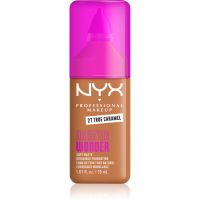 NYX Professional Makeup Make ‘Em Wonder lekki podkład matujący odcień 27 True Caramel 30 ml