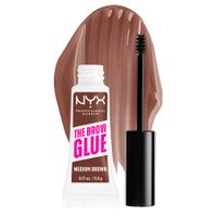 NYX Professional Makeup Brow Glue Instant Brow Styler - Medium Brown (TBG03) - szemöldökformázó gél