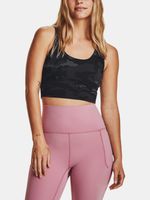 Under Armour Meridian Fitted Crop Majica bez rukava crna