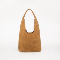 Τσάντα Calvin Klein Slouchy Suede Leather Brown Universal