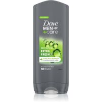 Dove Men+Care Extra Fresh Duschgel für Körper und Gesicht 400 ml