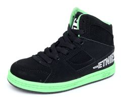 High Top Sneakers Kinder - Kids Ollie King - ETNIES - BLACK-GREEN