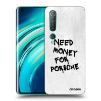 Silikónový čierny obal pre Xiaomi Mi 10 - White Dollar