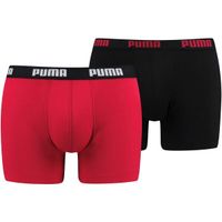 Puma BASIC BOXER 2P Мъжки боксерки, червено, размер