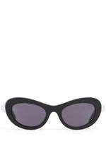 Pearl Round Acetate Sunglasses