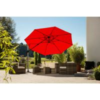 XXXL ZÁVESNÝ SLNEČNÍK 350/258/415 cm