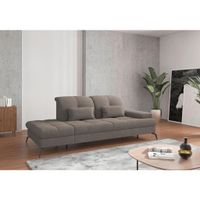 Sit & More LEŇOŠKA, textil, bahenná hnedá