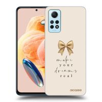 Silikónový prehľadný obal pre Xiaomi Redmi Note 12 Pro 4G - Golden Dream