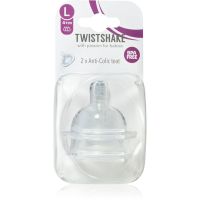 Twistshake Anti-Colic Teat θηλή μπιμπερό Large 4m+ 2 τμχ
