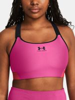 Under Armour Bra UA HeatGear High-PNK - Women