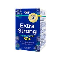 GS Extra Strong Multivitamin 50+, 90+30 tablet NAVÍC, dárkové balení 2025