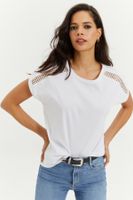 Damen T-Shirt Cool & Sexy Yİ2442/WHITE