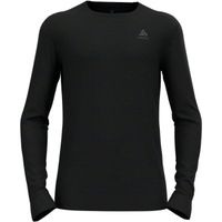 Odlo NATURAL MERINO 200 Мъжка термо тениска с дълги ръкави, черно, размер
