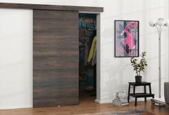 KIER Posuvné dvere MALIBU | 90 cm FARBA: Jaseň tmavý