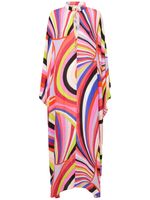 Iride Printed Twill Maxi Kaftan