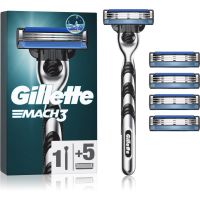 Gillette Mach3 Rasierer + Rasierklingen 5 St.