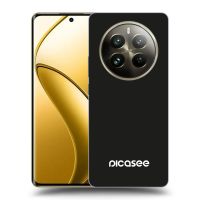 Silikónový čierny obal pre Realme 12 Pro 5G - Picasee
