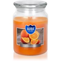 BISPOL Premium Line Orange dišeča sveča 500 ml