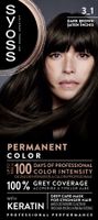 Syoss -állandó színezés - - sötétbarna-Permanent Coloration - 3_1 Dark Brown