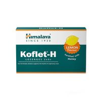 HIMALAYA Koflet-H - 12lozenges - Pastylki do ssania - Lemon