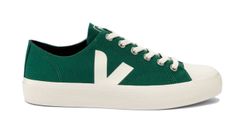Veja Wata II Low Canvas Poker Pierre Femei - Adidași Veja - Verde - PL0102836A-4 - Size: 4