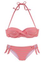 s.Oliver Bikini  crvena / bijela