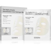 Cosrx The Alpha-Arbutin Discoloration Care гідрогелева маска для вирівнювання тону шкіри 3x34 гр