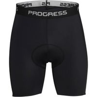 PROGRESS BASIC SHORTS Мъжки шорти за колоездене, черно, размер