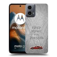 Silikónový čierny obal pre Motorola Moto G34 5G - Garage Scratch