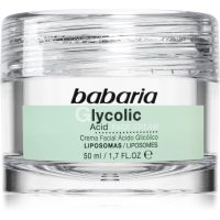 Babaria Glycolic Acid regenerierende Gesichtscreme für die Nacht 50 ml