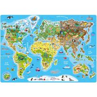 Popular Puzzle Mapa světa, 160 ks CZ verze