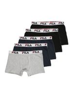 FILA Gaće  mornarsko plava / siva melange / crna / prljavo bijela