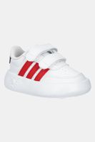 adidas sneakers pentru copii BREAKNET 2.0 culoarea alb, JH6678