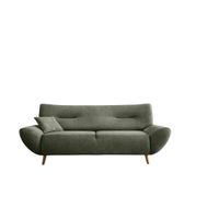 MID.YOU TROJMIESTNA POHOVKA, textil, tmavozelená