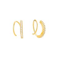 Olivie Strieborné náušnice ŠPIRÁLA GOLD 8949