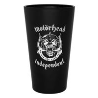 szklanka INDEPENDENT x MOTÖRHEAD - Warpig  - Black
