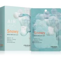 Frudia AIR Snowy plátenná maska pre zjednotenie farebného tónu pleti 10x25 ml