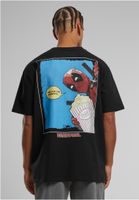 Men's T-Shirt Deadpool Salty Popcorn Black