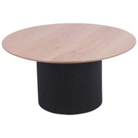 Stylife KONFERENČNÝ STOLÍK, čierna, farba duba, drevo, kompozitné drevo, 80/80/40 cm