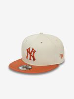 New Era New York Yankees MLB Patch 9Fifty Czapka z daszkiem Biały