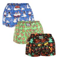 Női bő szárú boxeralsók Styx art klasszikus gumipánt többszínű (3K17134) XL