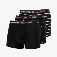 Ralph Lauren Classics 3 Pack Trunks Black/ Black/ White/ Black XL