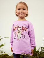 name it Kirsten Sweatshirt Kinder Lila