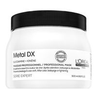 L´Oréal Professionnel Série Expert Metal DX Professional Mask maseczka oczyszczająca dla połysku i ochrony farbowanych włosów 500 ml