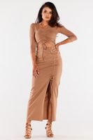 Infinite You Woman's Skirt M305 Beige